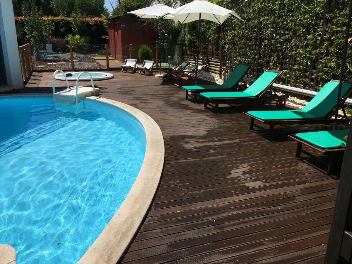 Villa De Lux With Pool Quinta do Anjo Exteriör bild